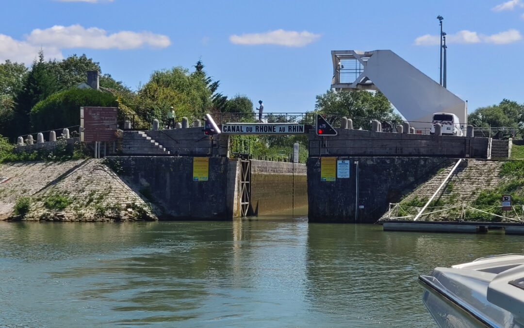 Tag 38 – Vom Rhein-Rhone-Kanal in die Saône